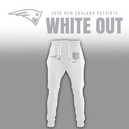 New England Patriots 2026 White Out Limited Edition Shirt