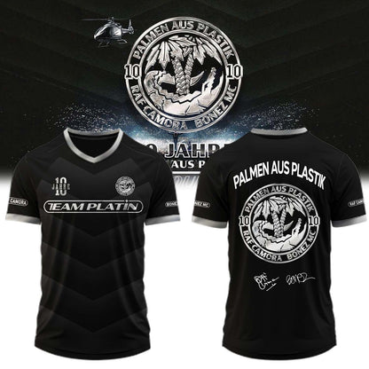 .RAF Camora & Bonez MC “10 Jahre Palmen aus Plastik Tour” signed Jersey