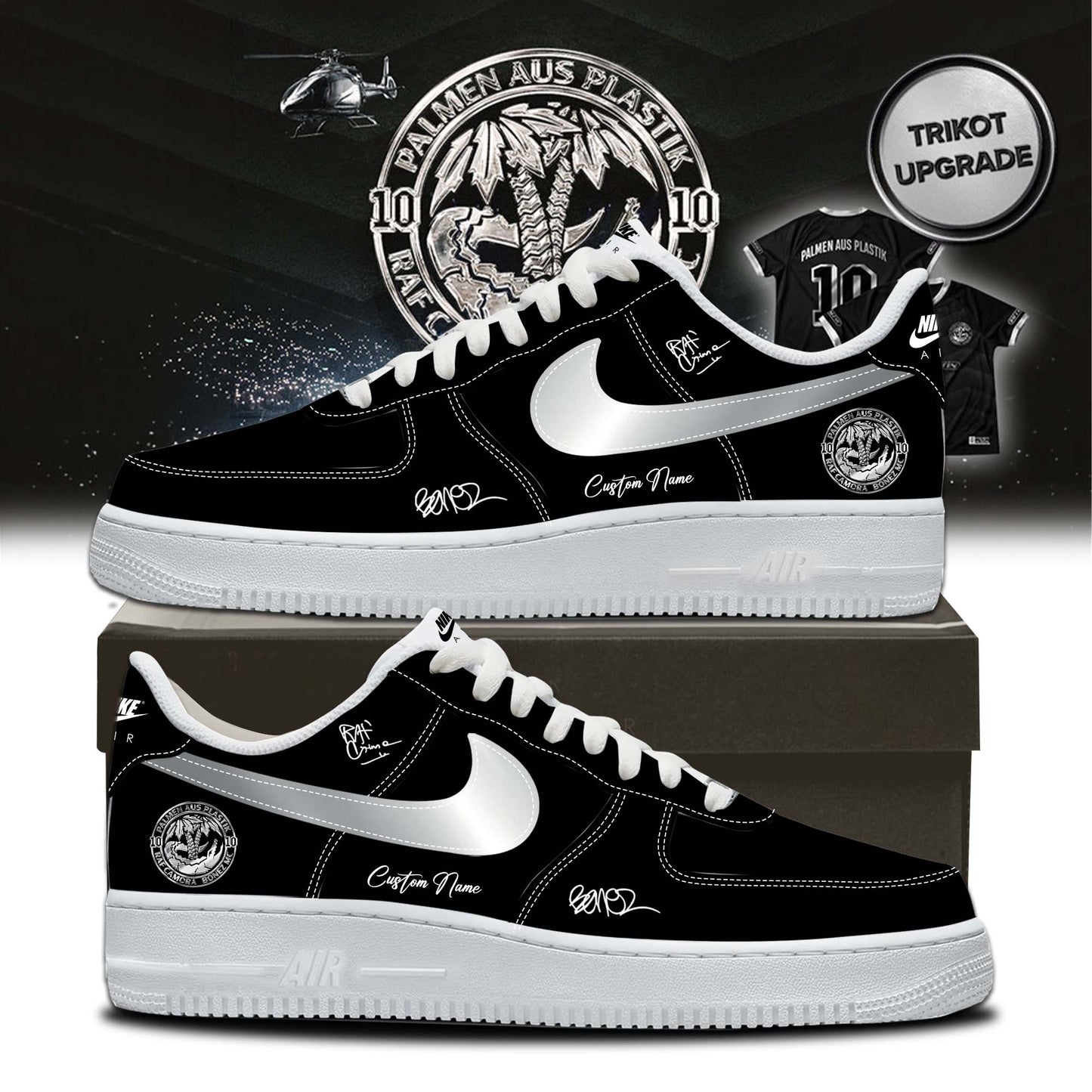 RAF Camora & Bonez MC “10 Jahre Palmen aus Plastik Tour” signed Shoes