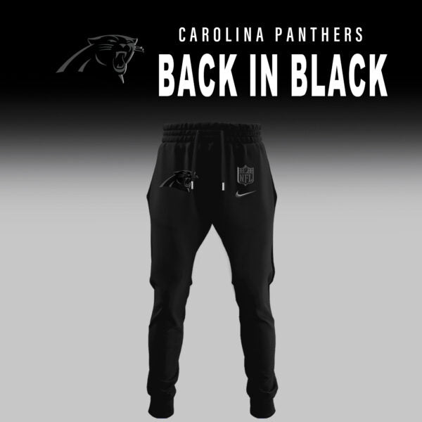 Carolina Panthers 2025 Back In Black Limited Edition T-Shirt