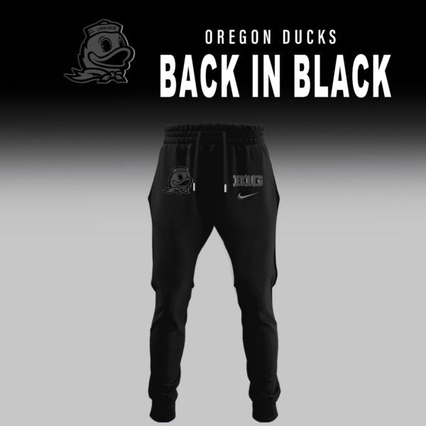 Oregon Ducks 2025 Back in Black Limited Edition T-Shirt