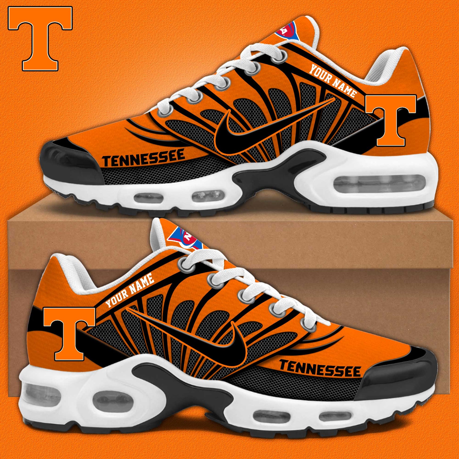 Tennessee Volunteers Personalized Shoes Exclusive Design