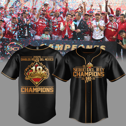 Diablos Rojos del México Campeon Jersey