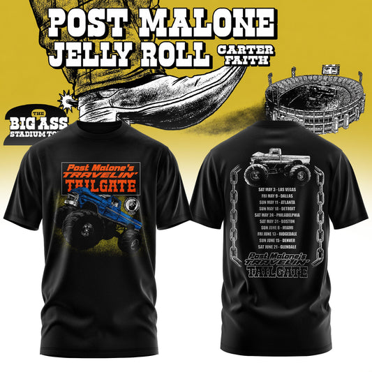 Post Malone “The BIG ASS Stadium World Tour” Limited Tshirt