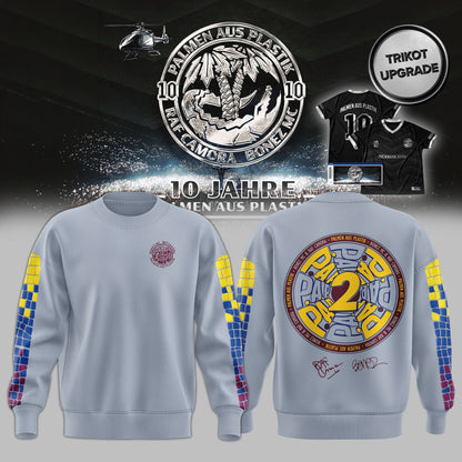 RAF Camora & Bonez MC “10 Jahre Palmen aus Plastik Tour” signed Sweatshirt