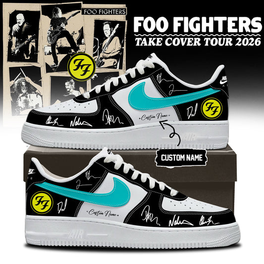 Foo Fighters ”Take Cover Tour 2026” Limited Edition Signature – AF1 Shoes