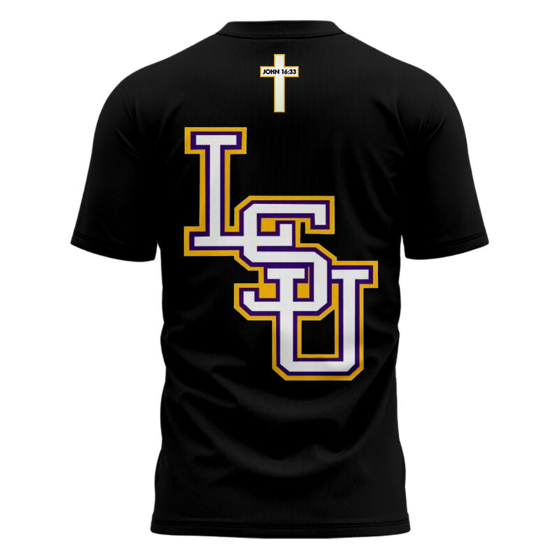 Special Edition Tigers JESUS WON Black TShirt-AB041125500