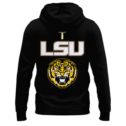 Limited Edition Tigers JESUS WON Black Hoodie-AB041125506