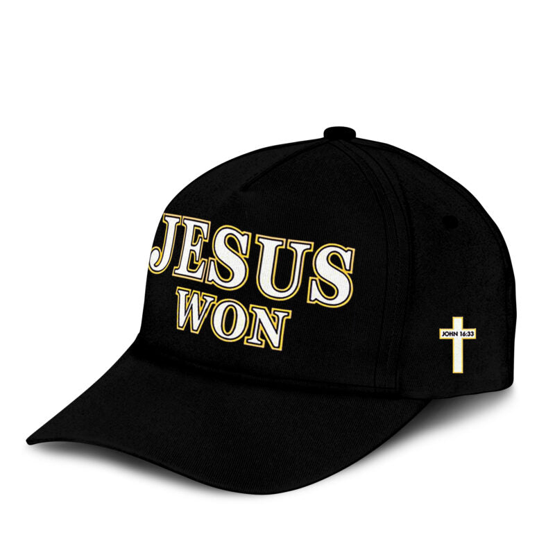 Limited Edition Tigers JESUS WON Black Hoodie-AB041125505