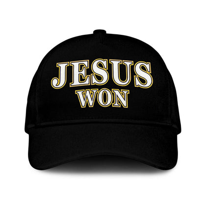 Special Edition Tigers JESUS WON Black TShirt-AB041125502