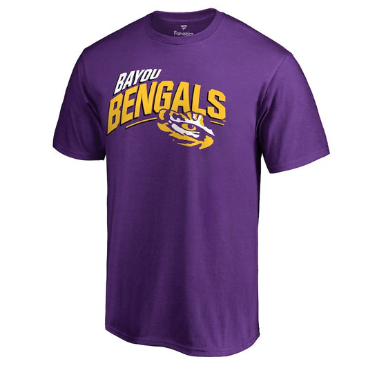 Limited Edition LSU Football Bayou TShirt-AB090325005