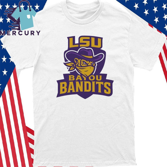Limited Edition LSU Football Bayou TShirt-AB090325008