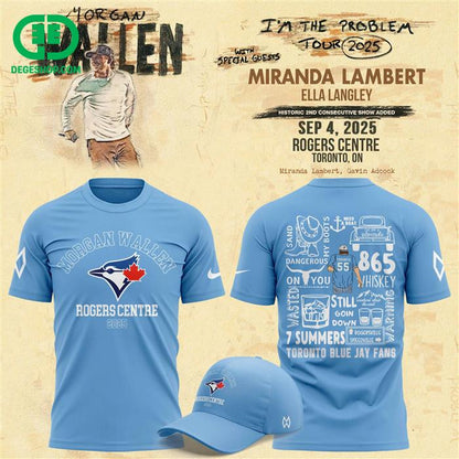 Limited Edition Toronto Baseball 'I'm The Problem Tour 25' MG TShirt-AB0907250002