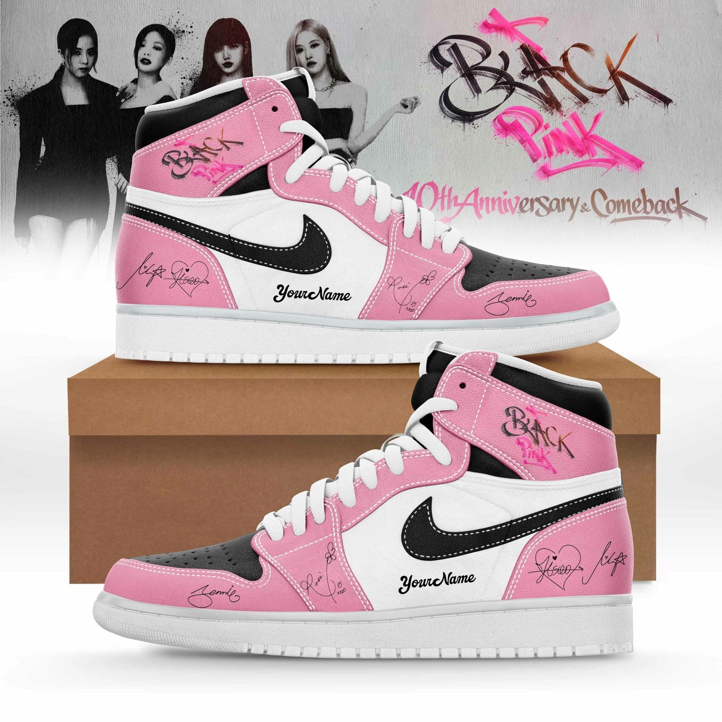 BLACKPINK “ 10th Anniversary & Comeback Exclusive AF 1