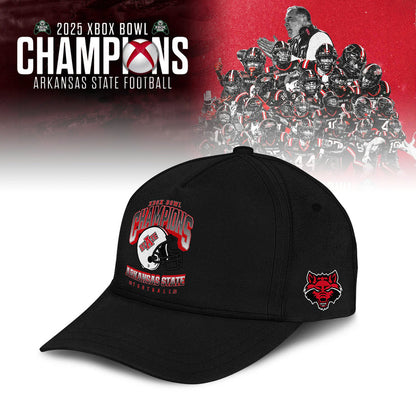 Arkansas State Red Wolves 2025 Xbox Bowl Champions Hoodie