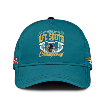 .           Jacksonville Jaguars 2025 AFC South Champions T-shirt