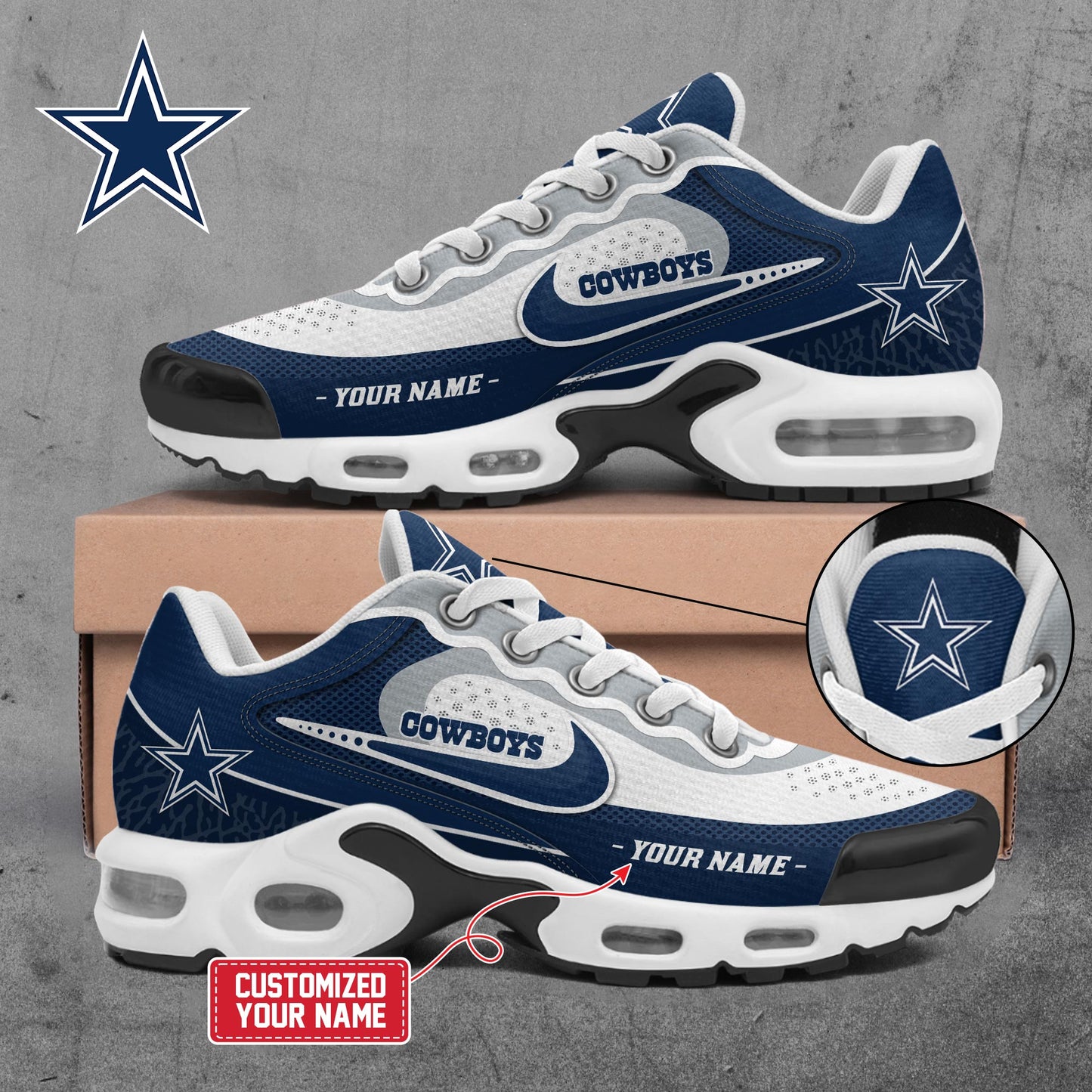 Special Edition Dallas Cowboys 2025 New Shoes