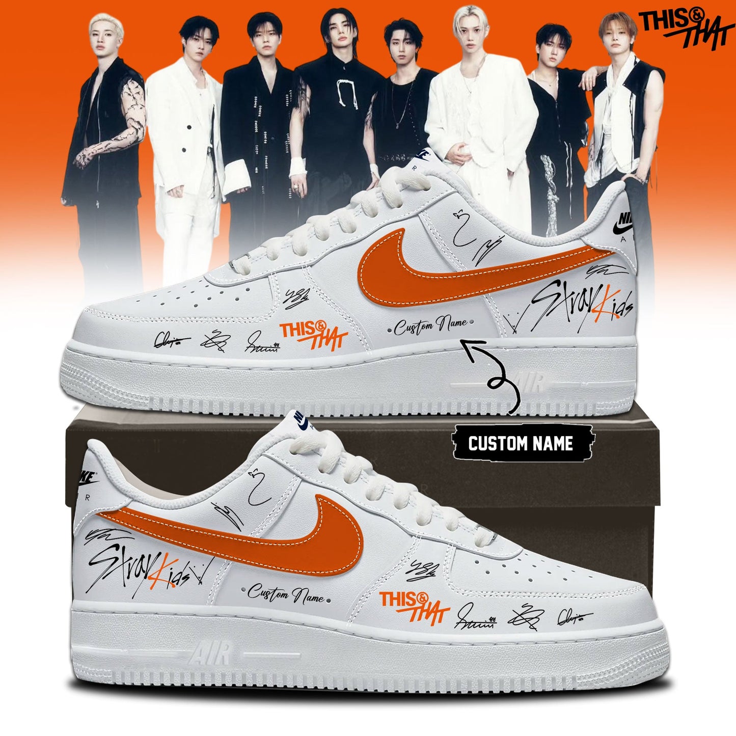 StrayKids New Merch Shoes “THIS & THAT”