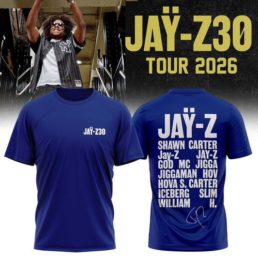 The JAŸ-Z30 Limited Edition shirt