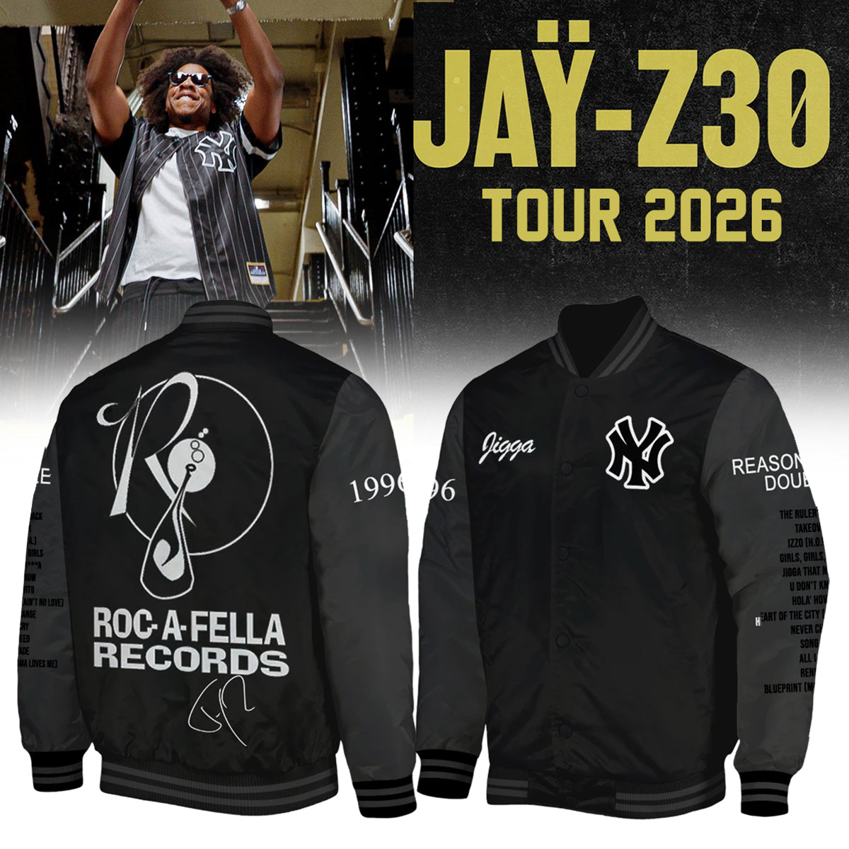 ,The JAŸ-Z30 Limited Edition Bomber