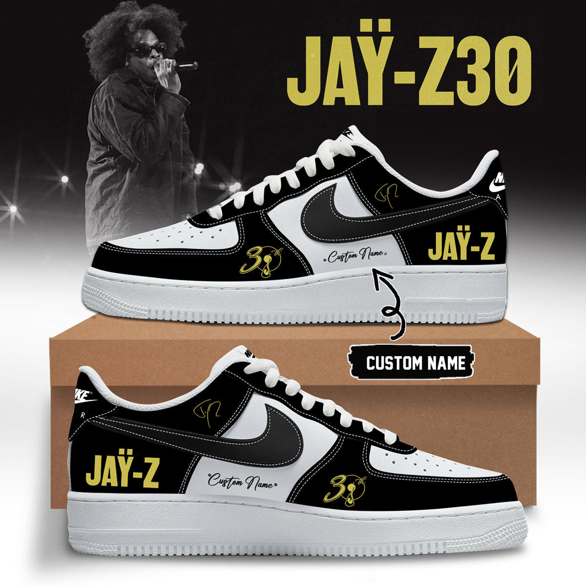 .The JAŸ-Z30 Limited Edition shirt Shoes