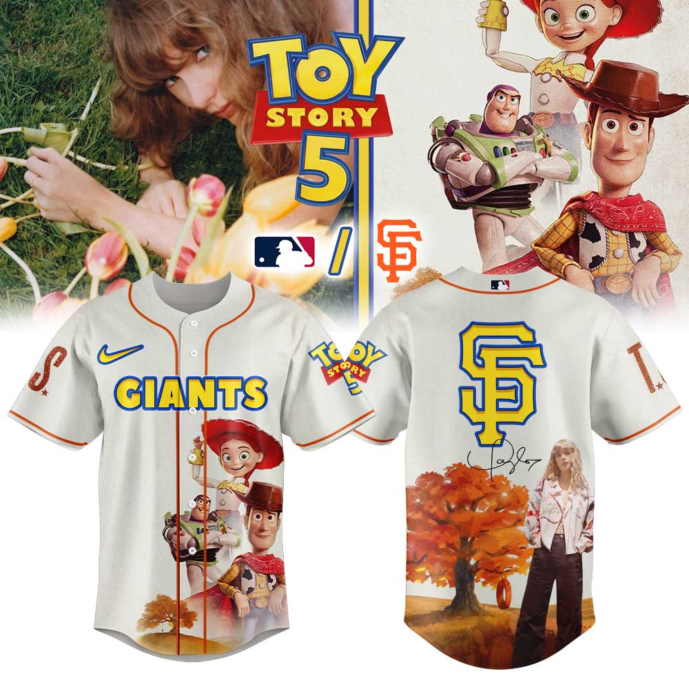SF Giants x Taylor Swift x ‘Toy Story 5’ Limited Jersey