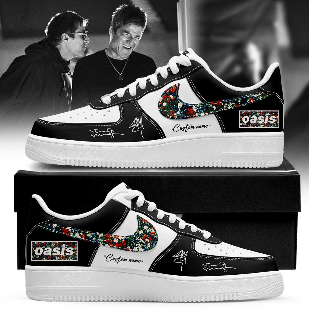Oasis: Don’t Look Back in Anger Signature Custom Name Shoes