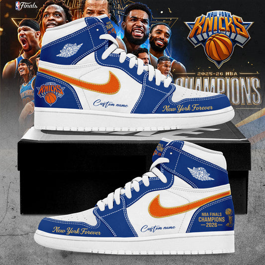 New York Knicks 2026 NBA Champions New Shoes