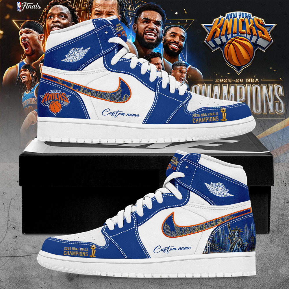 New York Knicks 2026 NBA Champions New Shoes