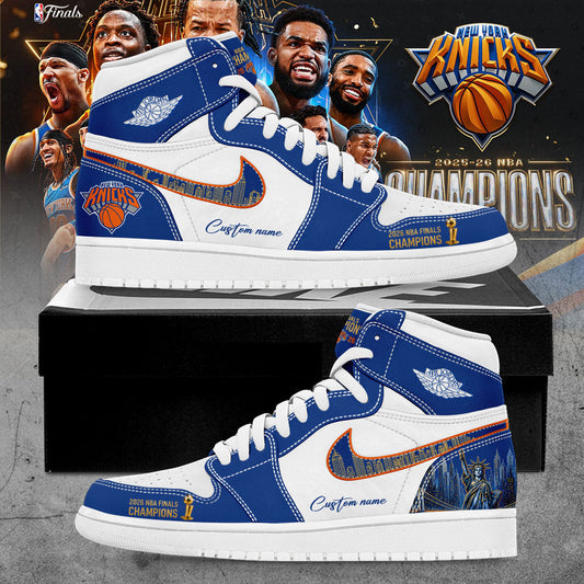 New York Knicks 2026 NBA Champions New Shoes