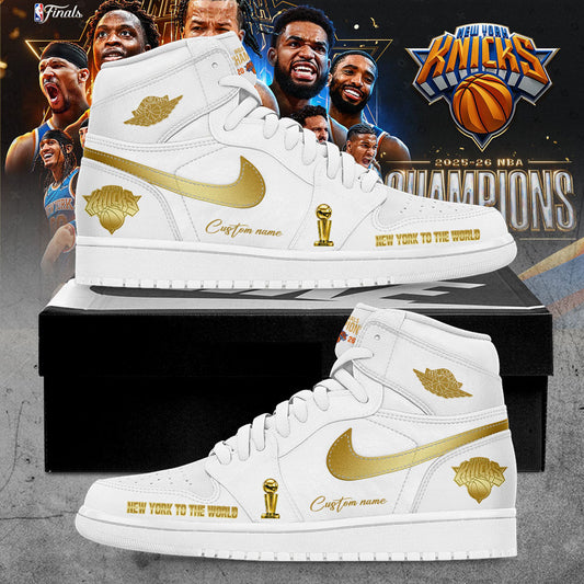 New York Knicks 2026 NBA Champions New Shoes
