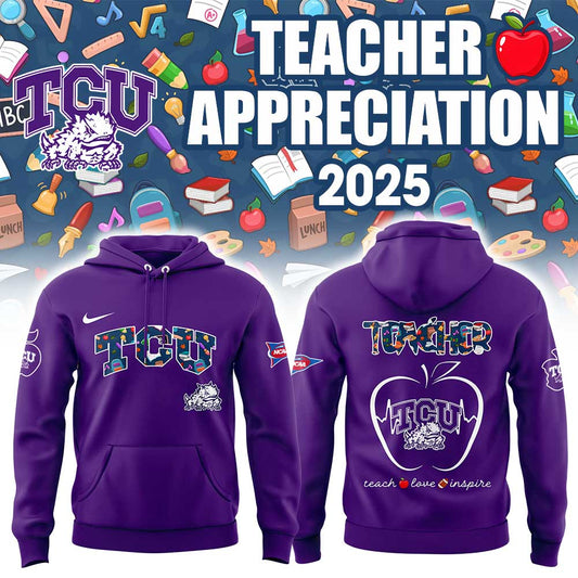 Limited Edition TCU x Teacher Appreciation 2025 Hoodie