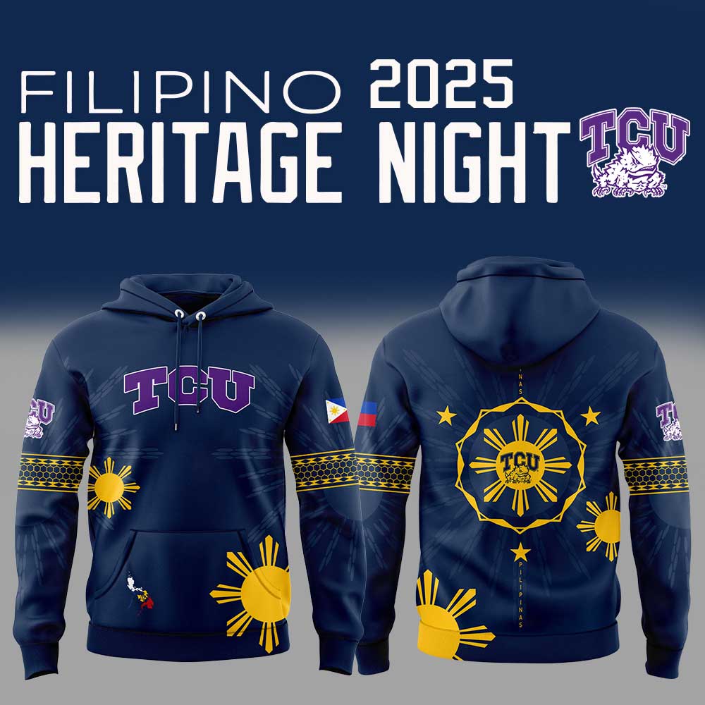 Limited Edition TCU Filipino Heritage Night 2025 Hoodie