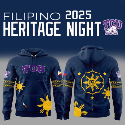 Limited Edition TCU Filipino Heritage Night 2025 Hoodie