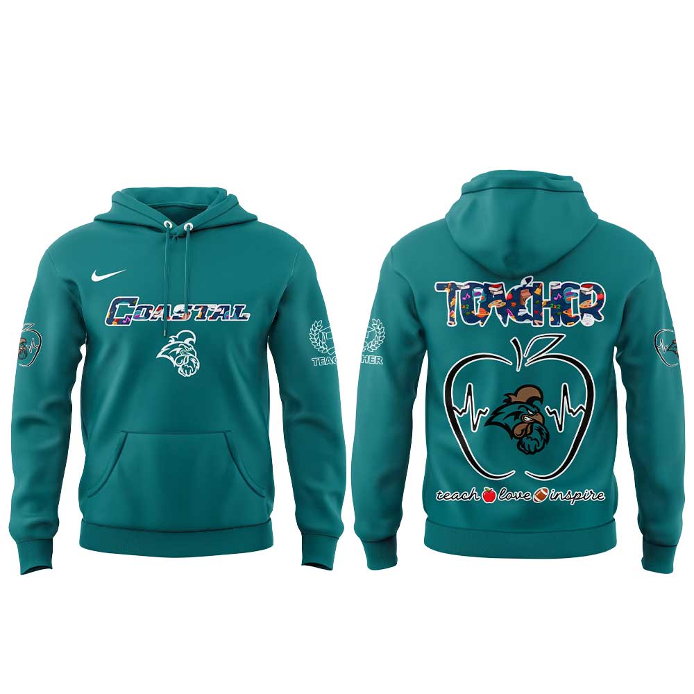 . Coastal Carolina Teachers Appreciation 2025 Combo Hoodie