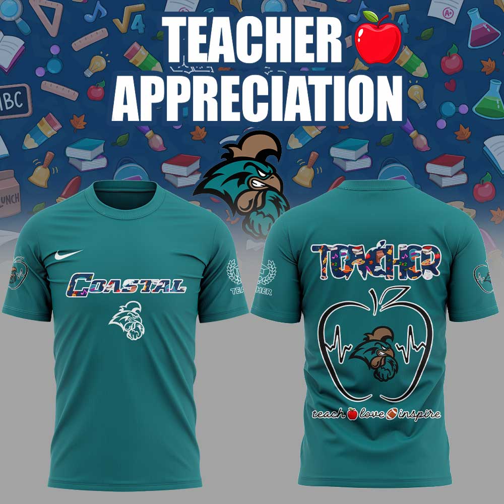 . Coastal Carolina Teachers Appreciation 2025 Combo Shirt