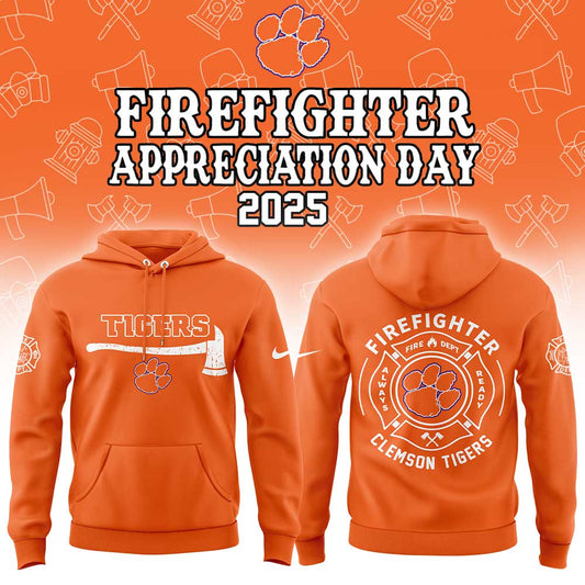 Clemson Firefighter Application Day Combo Hoodie