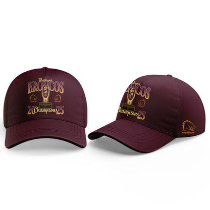 B.Broncos NRL Finals 2025 Champions Combo Hoodie