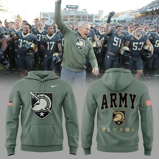 .Army Football Coach’s Smile Says It All 2025 Combo Hoodie
