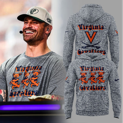 . Virginia Football Our Chris Long Grateful Dead 2025 Combo Hoodie
