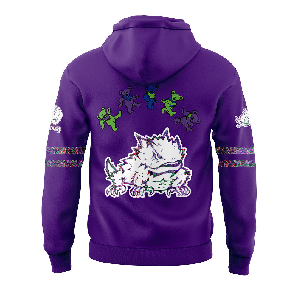 . Limited Edition TCU Football Grateful Dead Night 2.0.2.5 Hoodie