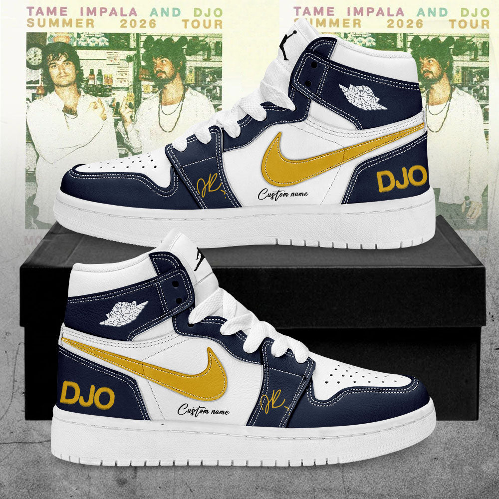 Djo Summer 2026 Tour 2026 Signature Custom Name Shoes