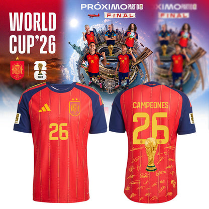 Spain World Cup Champions 2026 Jersey