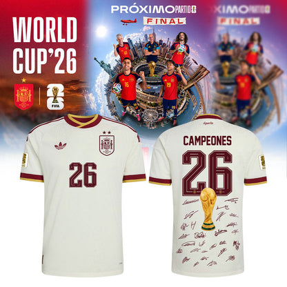 Spain World Cup Champions 2026 Jersey
