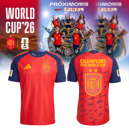 Spain World Cup Champions 2026 Jersey V2