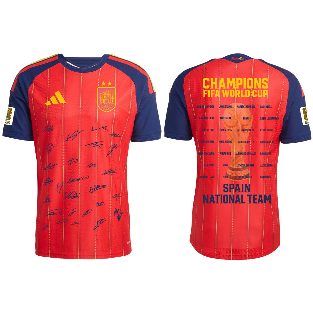 Spain World Cup Champions 2026 Jersey V3