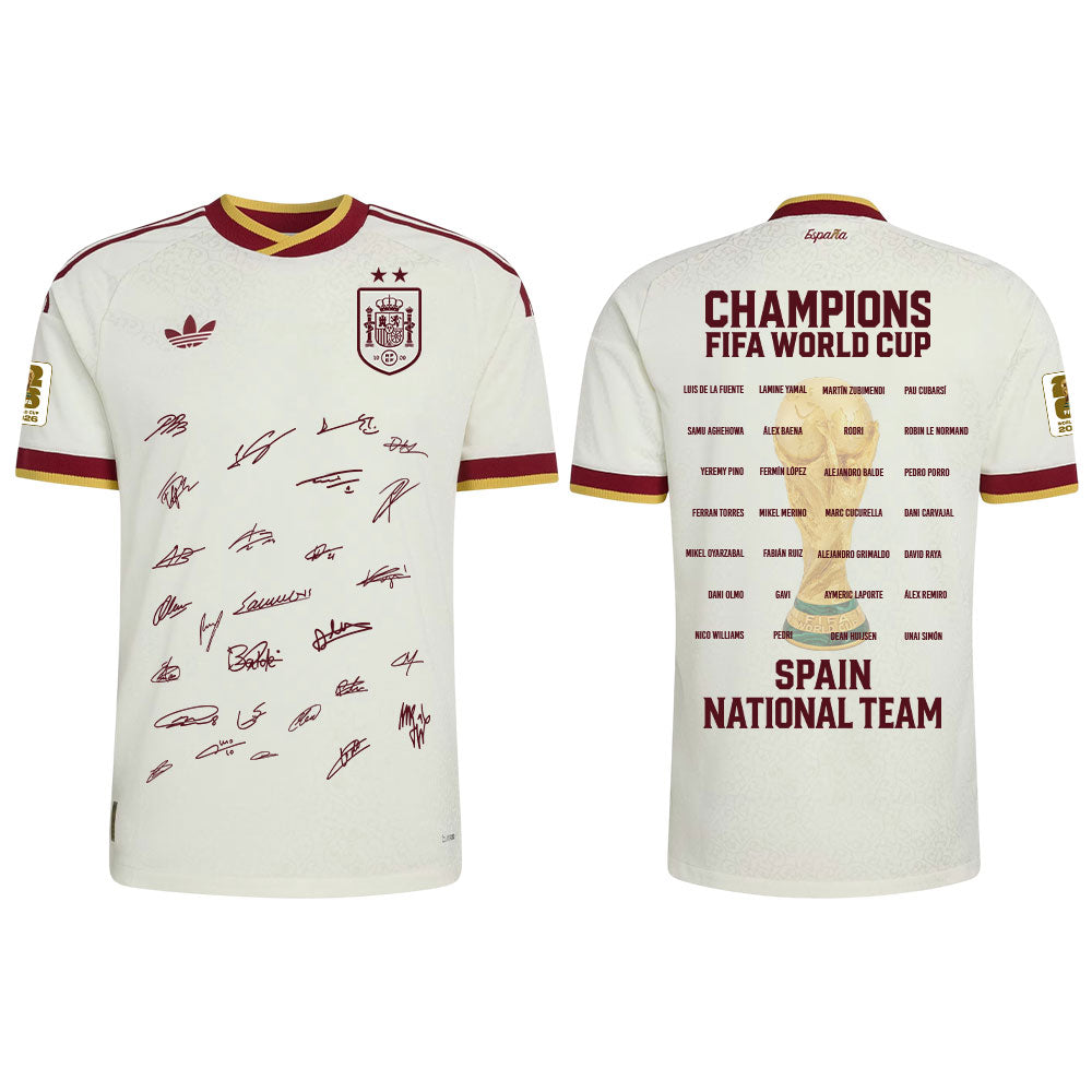 Spain World Cup Champions 2026 Jersey V3