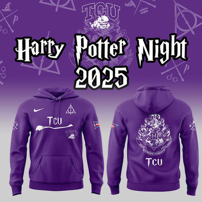 .  Limited Edition TCU Football Harry Potter Night 2025 Hoodie