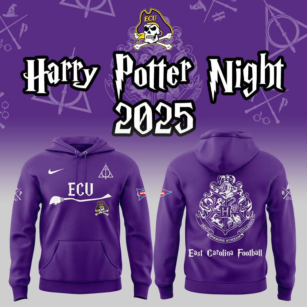 Limited Edition E Carolina Football Harry Potter Night 2025 Hoodie
