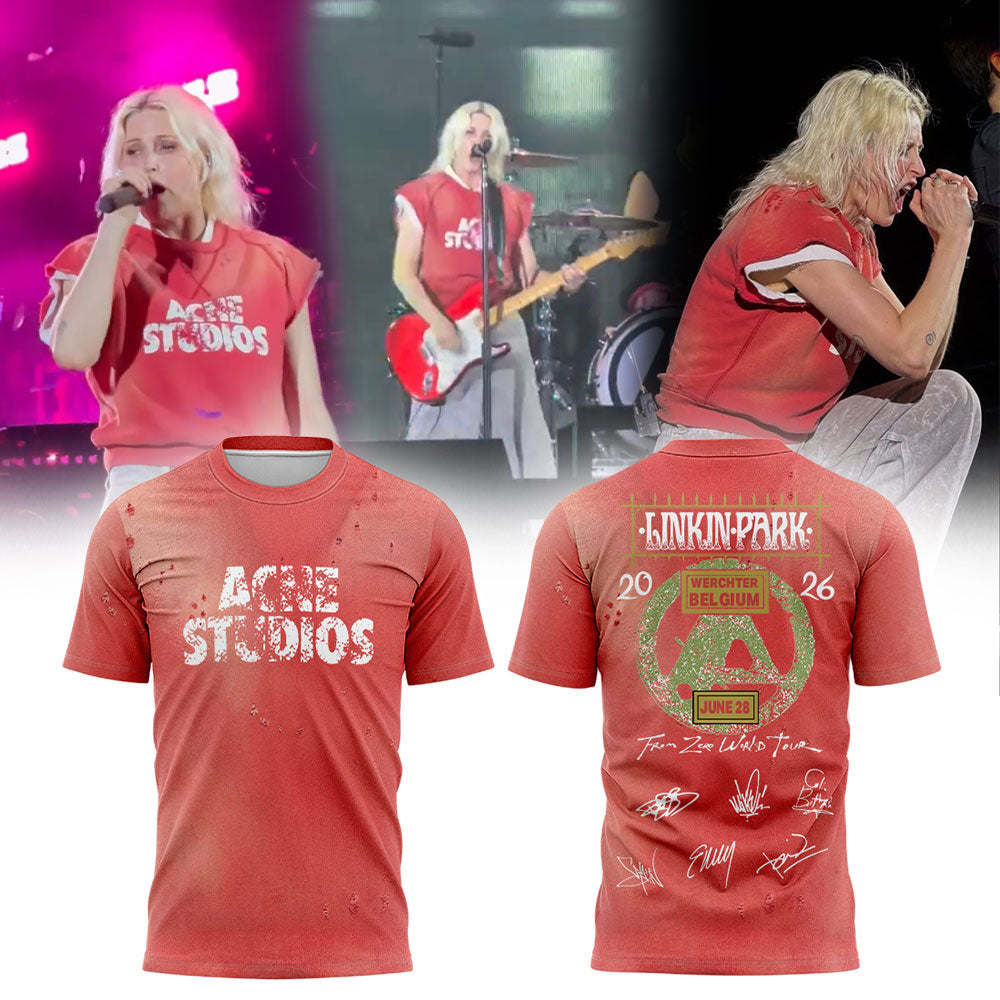Linkin Park brought their From Zero World Tour to Festivalpark in Werchter, Belgium Shirt